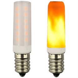 Ecola T25 LED Micro  1,0W E14 Flame имитация пламени 64x16 mm B4TF10ELC - фото 4787