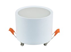 Ecola GX53 SP5375 светильник встраив. Спот без обода Белый матовый 82х81 (к+) SR535WECB - фото 4861