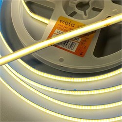 Ecola LED strip PRO 14W/m 24V IP20 COB 512Led/m 2700K 1400Lm/m светодиодная лента на катушке  5м. P2MW14ESB