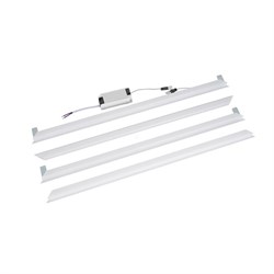 Ecola LED panel панель Рамка с драйвером 40W 220V  4200K Матовая 595x595x16 PFVK40ELC