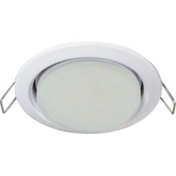 Ecola Light GX53 H4 LED светильник Белый встр.без рефл. с лампой GX53 LED 6,0W 2800К матовое стекло 38x106 TW5W60ELC