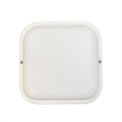 Ecola LED ДПП светильник Квадрат накладной IP65 матовый белый 18W 220V 6500K 150x40 DPKD18ELC