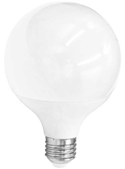 Ecola globe   LED Premium 15,5W G95 220V E27 6000K 320° шар (композит) 135x95 K7LD15ELC