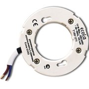 Ecola base GX53 патрон с проводами 2*10cm с проходными контактами (быстрый монтаж) GX53BPECB