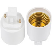 Ecola base Переходник с цоколя G24d на E27 Белый G24D7WEAY