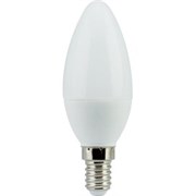 Ecola candle   LED  6,0W 220V E14 2700K свеча (композит) 101x37 C4LW60ELC