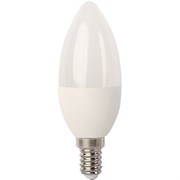 Ecola candle   LED  7,0W 220V E14 6000K свеча (композит) 105x37 C4LD70ELC