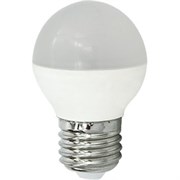 Ecola globe   LED Premium  8,0W G45  220V E27 4000K шар (композит) 78x45 K7QV80ELC