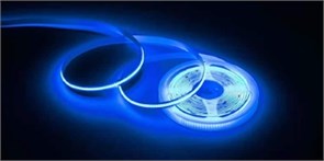 Ecola LED strip PRO 14W/m 24V IP20 COB 512Led/m Blue светодиодная лента на катушке  5м. P2CB14ESB