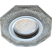 Ecola MR16 DL1652 GU5.3 Glass Стекло 8-угольник с прямыми гранями Серебряный блеск / Хром 25x90 (кd74) FS1652EFF