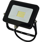 Ecola Projector  LED  10,0W 220V 4200K IP65 Светодиодный Прожектор тонкий Черный 100x80x30 JPBV10ELB