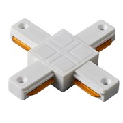Ecola TRC5 Х-коннектор (соединитель) для трекового шинопровода Белый TRC05WECT