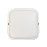 Ecola LED ДПП светильник Квадрат накладной IP65 матовый белый 18W 220V 6500K 150x40 DPKD18ELC