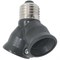 Ecola base Переходник с цоколя E27 на 2хE27 Черный A7T27BEAY - фото 2589