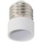 Ecola base Переходник с цоколя E27 на E14 Белый A7T14WEAY - фото 2601