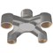 Ecola base Переходник с цоколя E40 на 4хE27 Широкий Серебряный A8T47SEAY - фото 2618