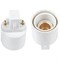 Ecola base Переходник с цоколя G23 на E14 Белый G23E4WEAY - фото 2622