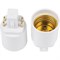 Ecola base Переходник с цоколя G24q на E27 Белый G24Q7WEAY - фото 2625