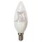 Ecola candle   LED Premium  8,0W 220V  E14 6000K прозрачная свеча  с линзой (композит) 105x37 C4QD80ELC - фото 2706