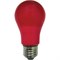 Ecola classic   LED color  8,0W A55 220V E27 Red Красная 360° (композит) 108x55 K7CR80ELY - фото 2737