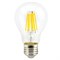Ecola classic   LED Premium 10,0W A60 220-240V E27 6500K 360° filament прозр. нитевидная (Ra 80, 100 Lm/W, КП=0) 105x60 N7LD10ELC - фото 2750