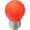 Ecola globe   LED color  5,0W G45 220V E27 Red шар Красный матовая колба 77x45 K7CR50ELB - фото 2837