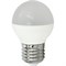 Ecola globe   LED Premium  8,0W G45  220V E27 4000K шар (композит) 78x45 K7QV80ELC - фото 2864