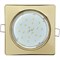 Ecola GX53 H4  Square квадратный Золото плоский 106x41 (к+) FG53N4ECB - фото 3039
