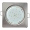 Ecola GX53 H4  Square open edge квадратный Сатин-Хром плоский 106x41 (к+) FS53N4ECB - фото 3040