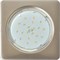 Ecola GX53 H4  Square светильник квадратный без рефл. Жемчуг 107x41 (к+) FP53S4ECB - фото 3046
