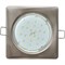 Ecola GX53 H4  Square светильник квадратный без рефл. Сатин-хром 107x41 (к+) FS53S4ECB - фото 3048