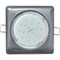 Ecola GX53 H4  Square светильник квадратный без рефл. Черный хром 107x41 (к+) FB53S4ECB - фото 3052