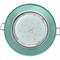 Ecola GX53 H4 5310 Glass Стекло Круг  хром - изумруд 38x126 (к+) FC53RNECH - фото 3055