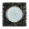 Ecola GX53 H4 5311 Glass Стекло Квадрат скошенный край Черный хром - хром на черном 38x120x120 (к+) FB53SNECH - фото 3069