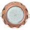 Ecola GX53 H4 5313 Glass Стекло Круг с вогнутыми гранями черненая медь - янтарь 38x126 (к+) FA53RCECH - фото 3086