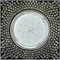 Ecola GX53 H4 5320 Glass Квадрат с  прозр.  мозаикой/фон черный./центр.часть хром 40x123x123 (к+) FX53SGECB - фото 3095