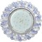 Ecola GX53 H4 5341 Glass Круглый с хрусталиками Прозрачный и Аметист /Хром 56x120 (к+) FP53RYECB - фото 3102