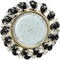 Ecola GX53 H4 5341 Glass Круглый с хрусталиками Прозрачный и Черный /Золото 56x120 (к+) FG53RYECB - фото 3107