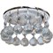 Ecola GX53 H4 5346 Glass Круглый с большими хрусталиками на прямом подвесе Тонированный/Хром 90x110 (к+) FC53RVECB - фото 3127
