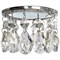 Ecola GX53 H4 5350 Glass Круг с каплевидными хруст. на прямом подвесе Прозрачный / Хром 102x105 (к+) FE53RVECB - фото 3129