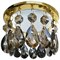 Ecola GX53 H4 5350 Glass Круг с каплевидными хруст. на прямом подвесе Тонированный / Золото 102x105 (к+) FF53RVECB - фото 3130