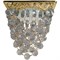 Ecola GX53 H4 5358 Glass Квадрат "Хрустальная гроздь" Тонированный / Золото 150x110x110 (к+) FZ53RVECB - фото 3141