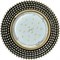 Ecola GX53 H4 5362 Glass Круг с прозр.стразами (оправа золото)/фон черный./центр.часть золото 40x120 (к+) FP53RGECB - фото 3157