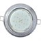 Ecola GX53 H4 9015 светильник встраив. без рефл. "Чеканка" Хром 43x115 (к+) FC61H4ECB - фото 3227