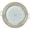 Ecola GX53 H4 9022 светильник встраив. без рефл. 2 цв. золото-хром-золото 38х106 (к+) FE53H4ECB - фото 3237