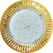 Ecola GX53 H4 DL5383  светильник встраив. без рефл. Рифленые реснички матовое Золото/Алюм 20x110 (к+) FG5383ECB - фото 3268