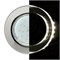 Ecola GX53 H4 LD5310 Glass Стекло Круг с подсветкой  хром - хром (зеркальный) 38x126 (к+) SM53RNECH - фото 3316