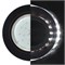 Ecola GX53 H4 LD5310 Glass Стекло Круг с подсветкой  черный хром - черный 38x126 (к+) SP53RNECH - фото 3318