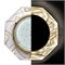 Ecola GX53 H4 LD5312 Glass Стекло 8-угольник с прямыми гранями с подсветкой  золото - золото на белом 38x128 (к+) SG538AECH - фото 3325