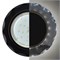 Ecola GX53 H4 LD5313 Glass Стекло Круг с вогнутыми гранями с подсветкой  черный хром - черный 38x126 (к+) SP53RCECH - фото 3336
